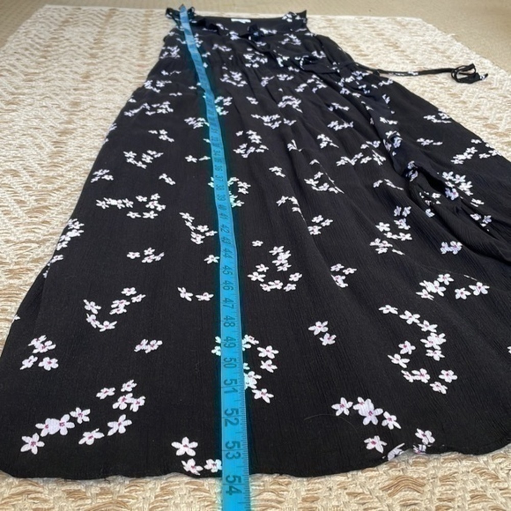J. Jill floral ruffle maxi dress small - Picture 10 of 13